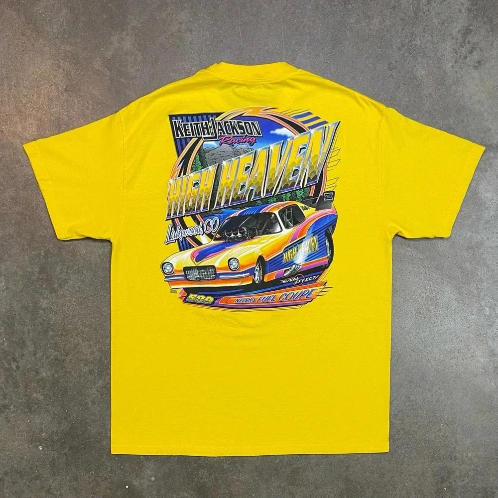 Vintage Keith Jackson Racing 2000s Double Sided T Shirt